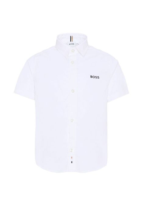 Camicia con logo HUGO BOSS KIDS | J53160N50